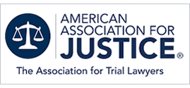 Logo of American Association for Justice - Escamilla Law Firm, PLLC